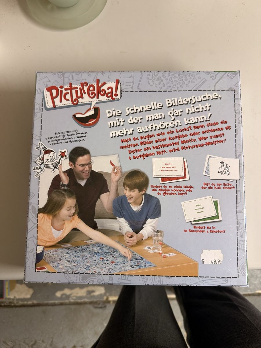 Giochi: Pictureka Spiel – Nuovo e nell'imballaggio originale da Mühleberg venduto da Slashi 1