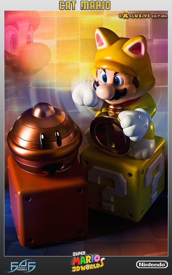 Nintendo Statuette: First 4 Figures Cat Mario Exclusive F4F – Nuovo (secondo la descrizione) da Sumiswald venduto da dulik94 1