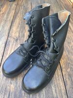 Armeestiefel Leder Schwarz Grösse 39 M