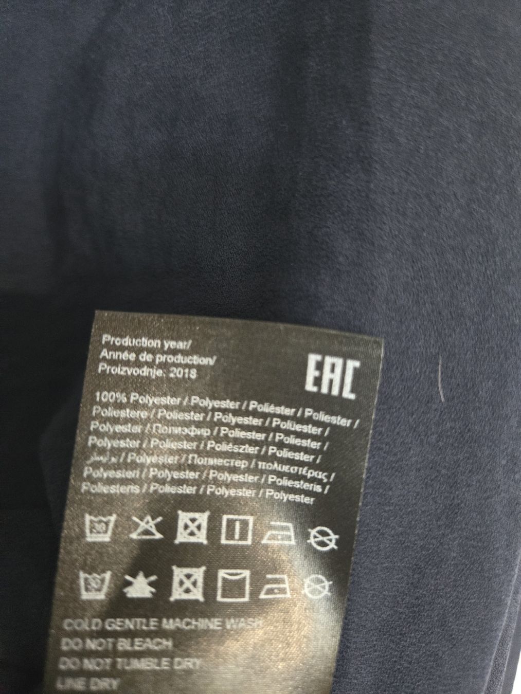 Vero Moda Tuniche: VERO MODA Tunika Top, Gr. L, Dunkelblau – Usato da Dübendorf venduto da Timulka 3