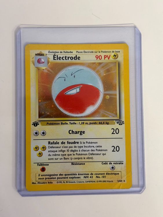 Cartoline: Carte Pokémon Electrode Edition 1 – Usato da Bursins venduto da Panda_19