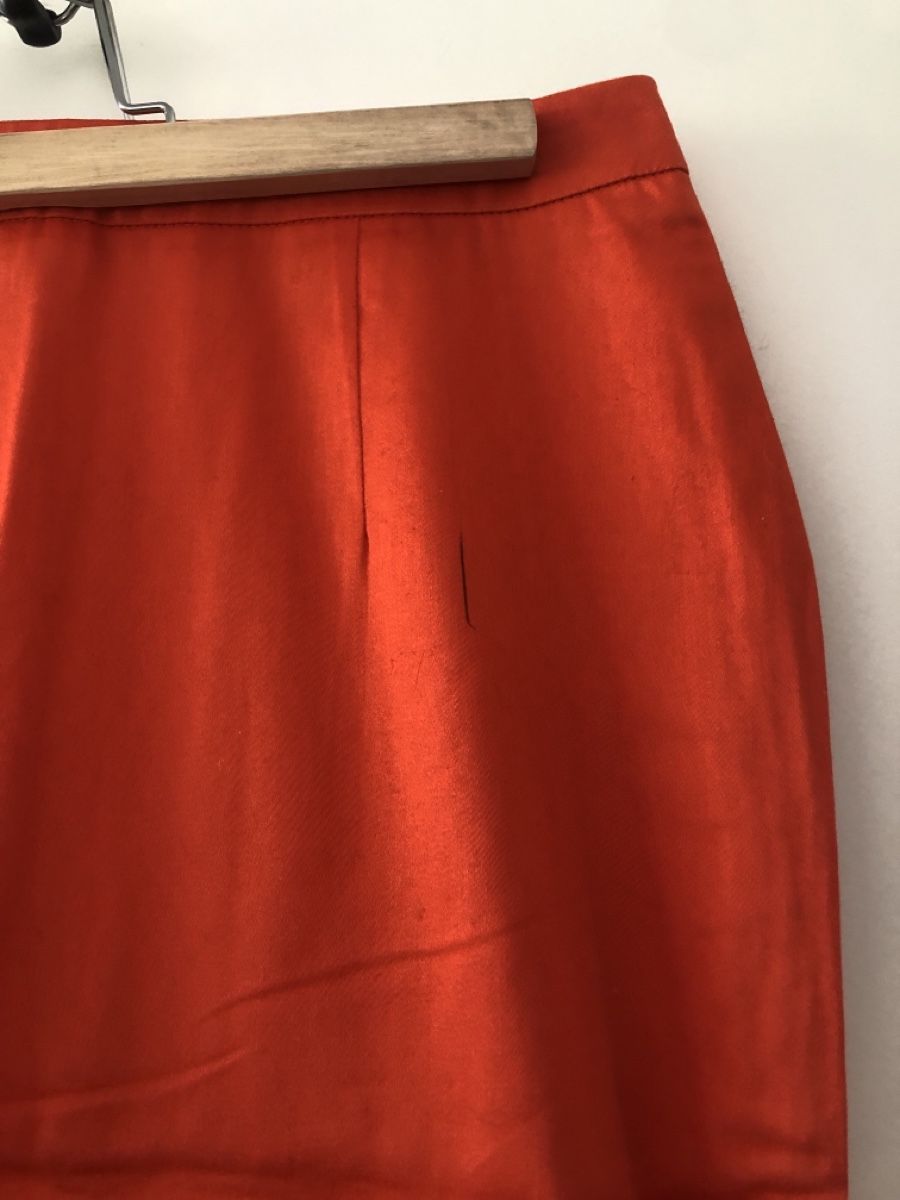 Nafnaf Gonne: Jupe crayon orange Naf naf – Difettoso da Onex venduto da kattrina 1