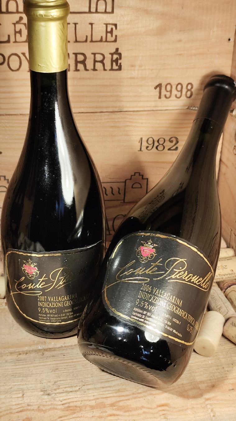 Vino: 2 x Conte Pieronello Vallagarina 2006 / 07 – Nuovo e nell'imballaggio originale da Büsserach venduto da Vintage-vins