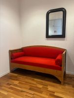 Sofa rot – Landhausstil (Fichtenholz)