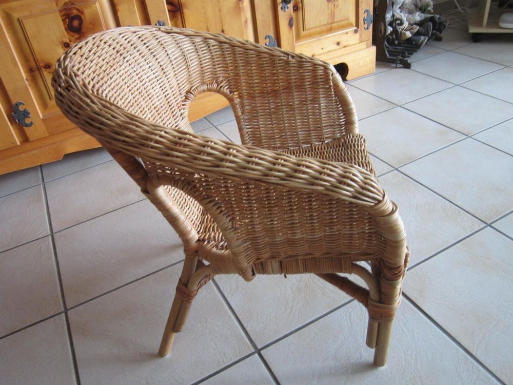 Neugeborenen Fotografie Requisiten - Retro Rattan Korb