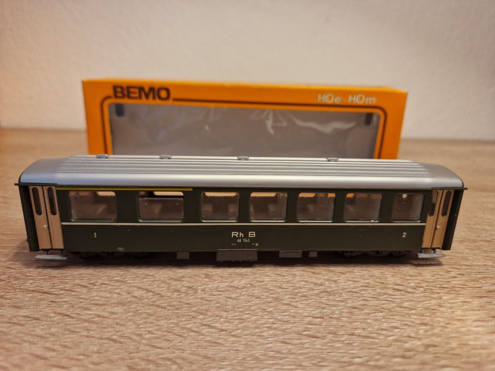 Bemo 3256 1543 Personenwagen RhB H0m OVP NEU | Kaufen Auf Ricardo