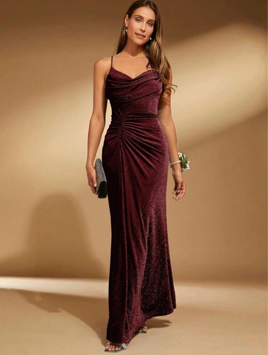 Shein Vestiti: Bordeaux Long Gown – Nuovo (secondo la descrizione) da Dübendorf venduto da maf_6tqh 2