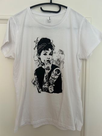 T-Shirt "Rocky Audrey Hepburn": Gr. S
