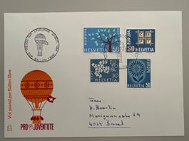 Ballonpost Expo Lausanne 1964