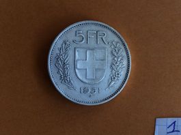 5 francs  1951