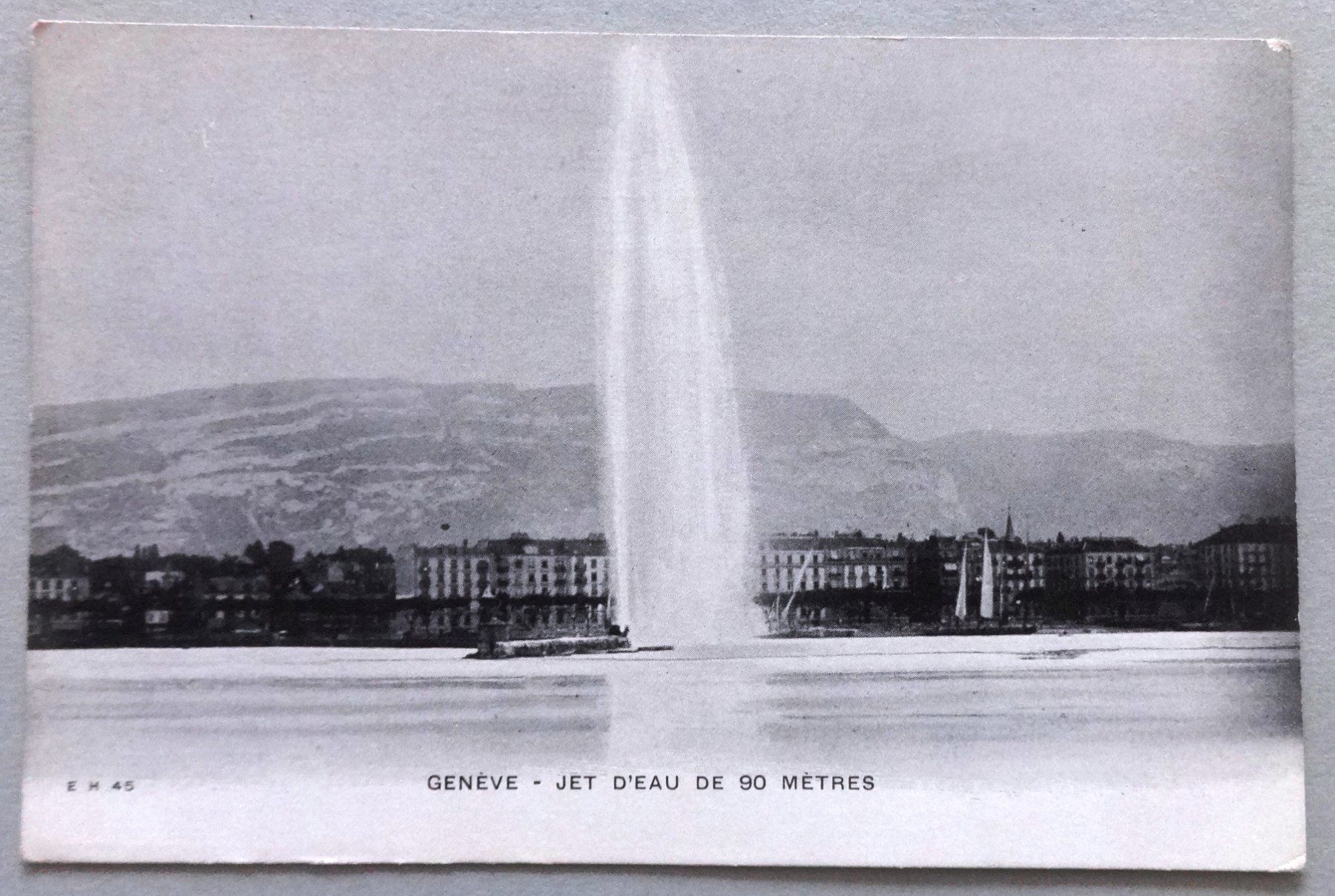 Cartes postales: Genève - Jet d' eau de 90 m. – D'occasion à Fétigny par Billy2miny