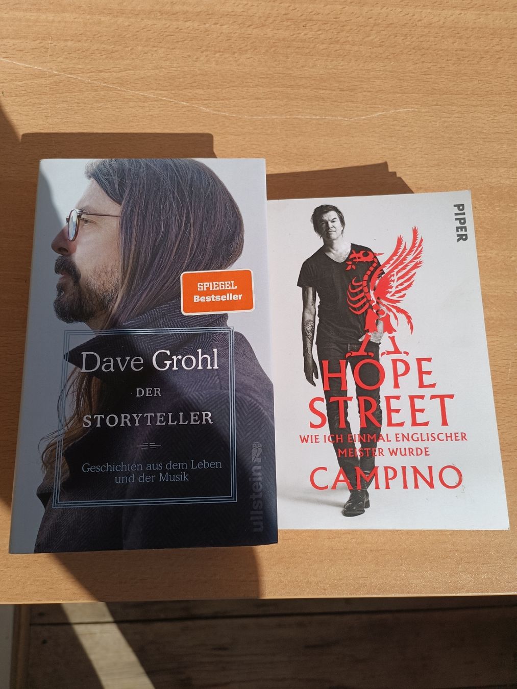 Libri: 2 Biografien Dave Grohl+Campino – Usato da Steffisburg venduto da zulg03