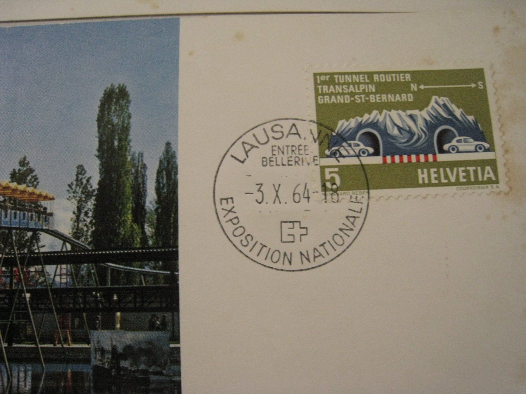 Tutti i francobolli: Expo   3.10.1964  4 Stück – Usato da Aarwangen venduto da Pinsel7890 2