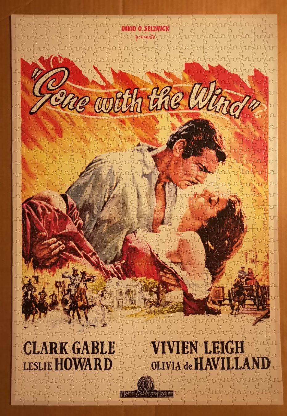 Clementoni Puzzle: Clementoni Puzzle "Gone with the wind" 750 Teile – Usato da Zofingen venduto da Lunadin