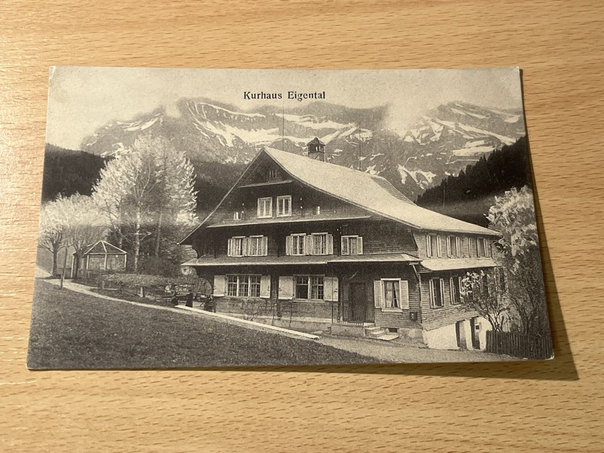 Cartoline postali: Alte Ansichtskarte Kurhaus Eigenthal, Luzern, Schweiz – Usato da Hinwil venduto da Chuan2