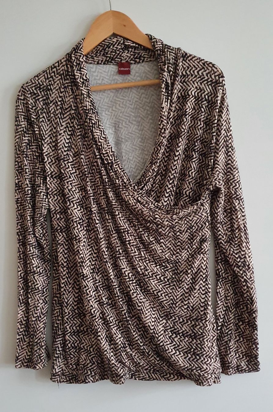 Camicette: Blusenshirt, Gr.42, Olsen – Usato da Niederlenz venduto da clea50