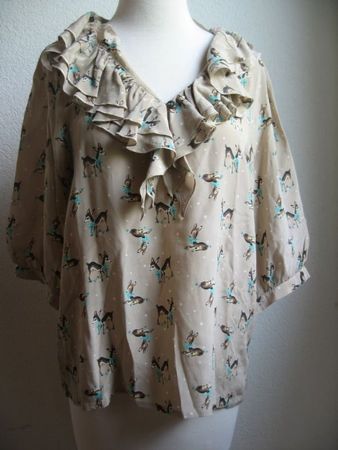 Paul & Joe sublime blouse Bambi en taille 38CH!