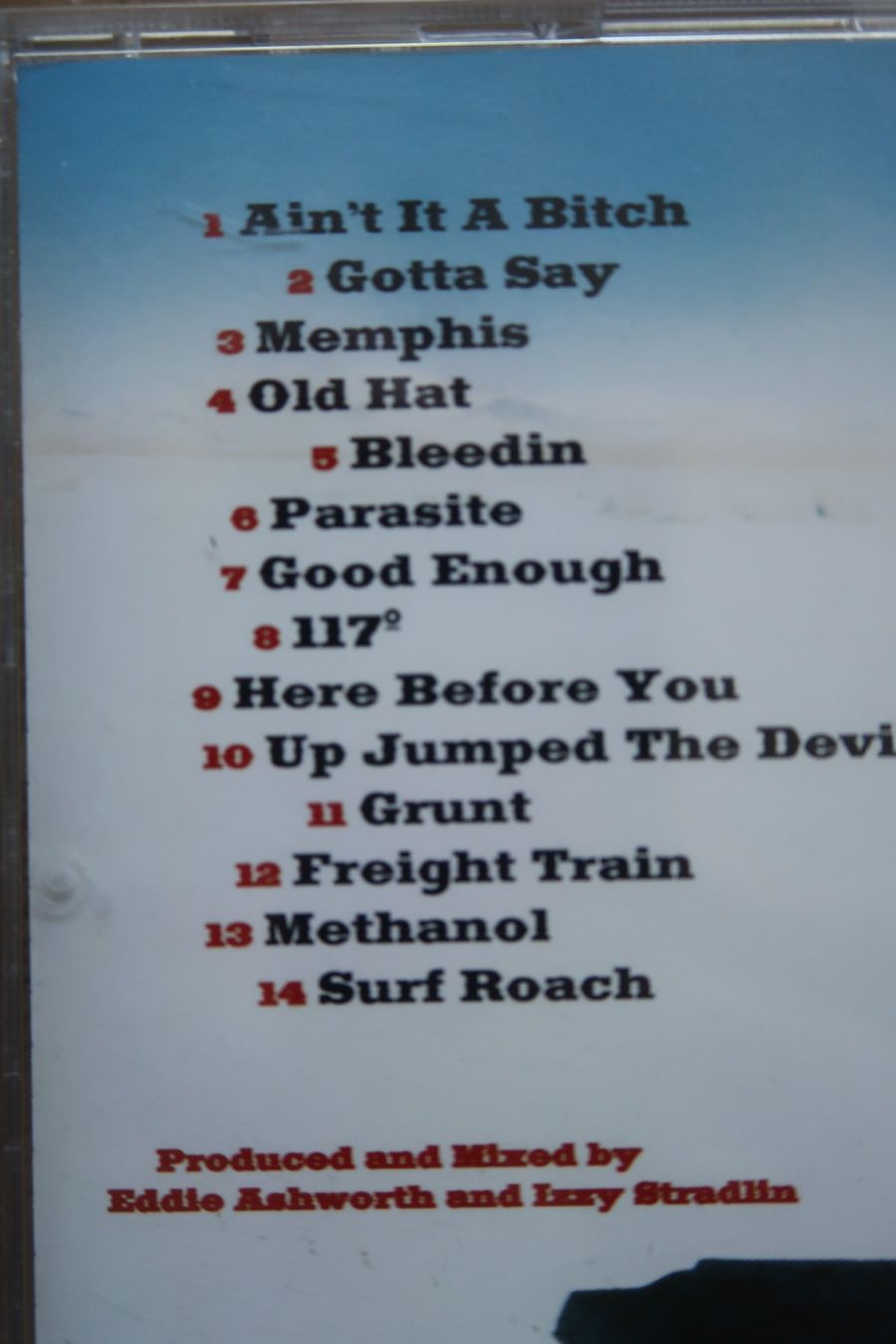 CD: IZZY STRADLIN - 117° - EX- GUNS N'ROSES - CD – Usato da Basel venduto da Patiscat 2