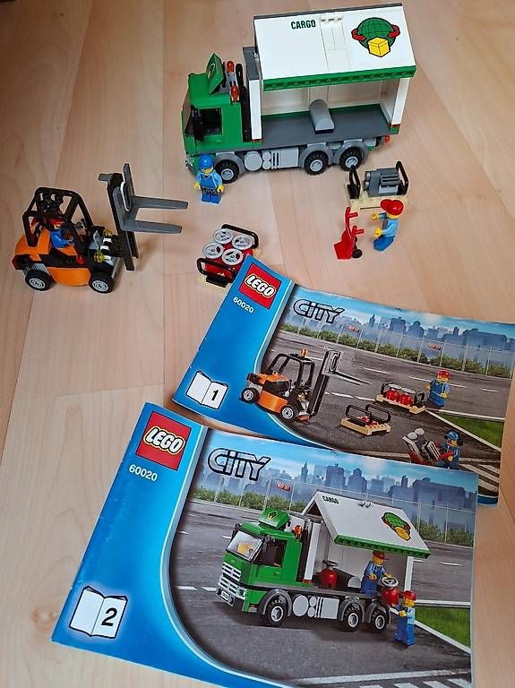 Giocattoli: Lego City, LKW mit Gabelstapler, 60020 – Usato da Bäriswil BE venduto da Eddy77 2