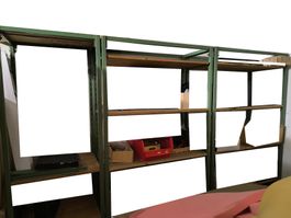 Stabiles Schwerlast-Regal, viel Stauraum, Modular