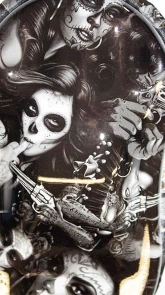 Folien: Wassertransfer-Folien "La Catrina" – Neu und originalverpackt aus Schönenwerd von Wassertransferdruck 2