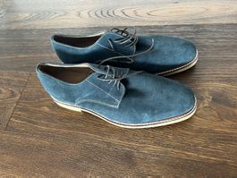 Banana Republic/ marineblaue Wildleder-Schnürschuhe 43,5 Neu