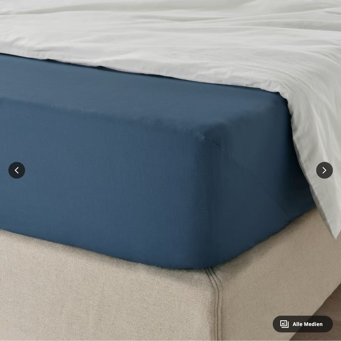 Ikea Biancheria da letto: Spannbettlaken / Fixleintuch fast neu – Nuovo (secondo la descrizione) da Winterthur venduto da The_Dragonfly 2