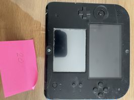 Nintendo 2DS Schwarz-Blau, 