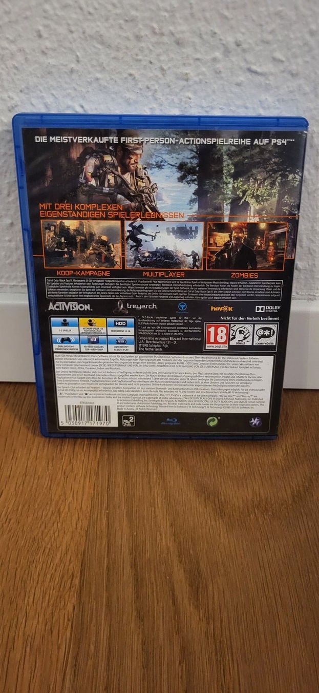 Sony Giochi: PS4 - Call of Duty Black Ops 3 – Usato da Münsingen venduto da Heroism2010 1