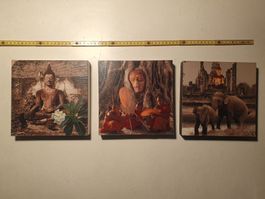 Triptichon indisch