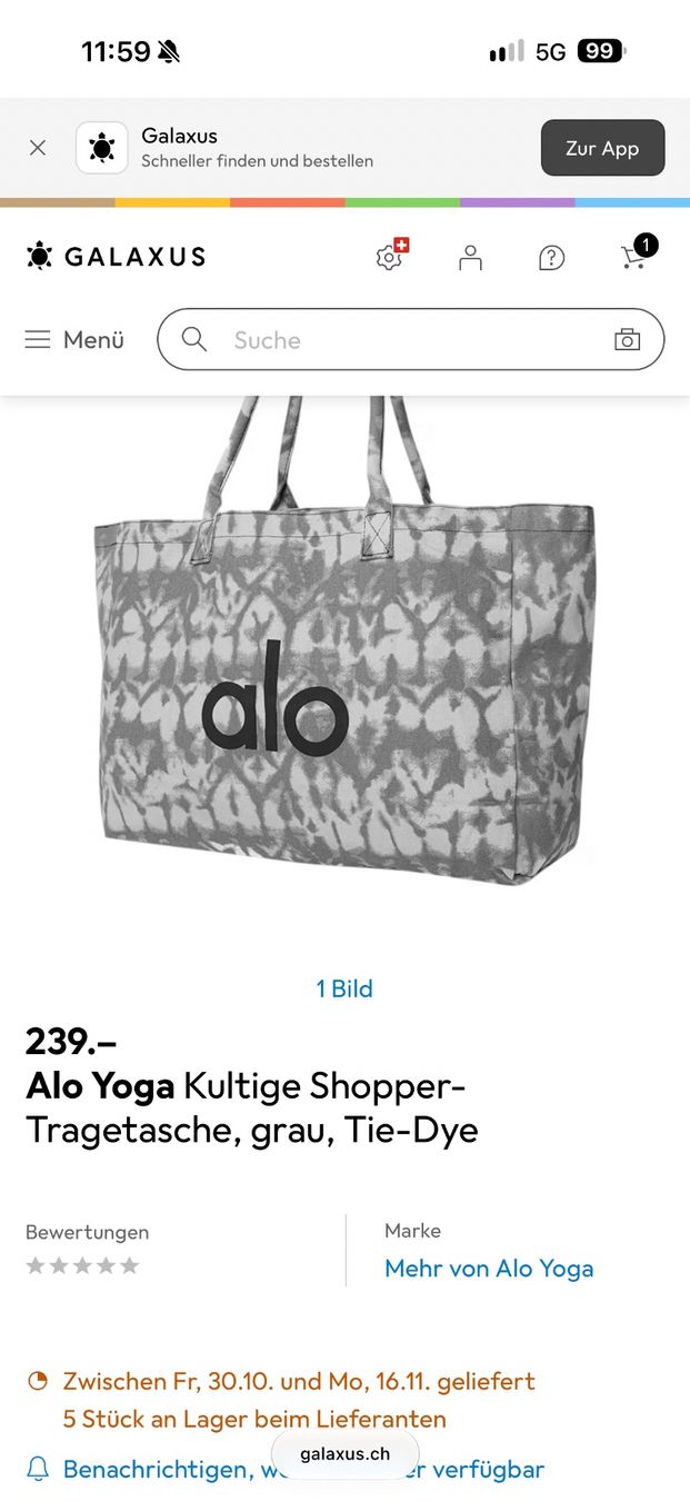 Alo Yoga Borse: ALO TASCHE NEU – Nuovo e nell'imballaggio originale da Birr venduto da WalkyriaM 9