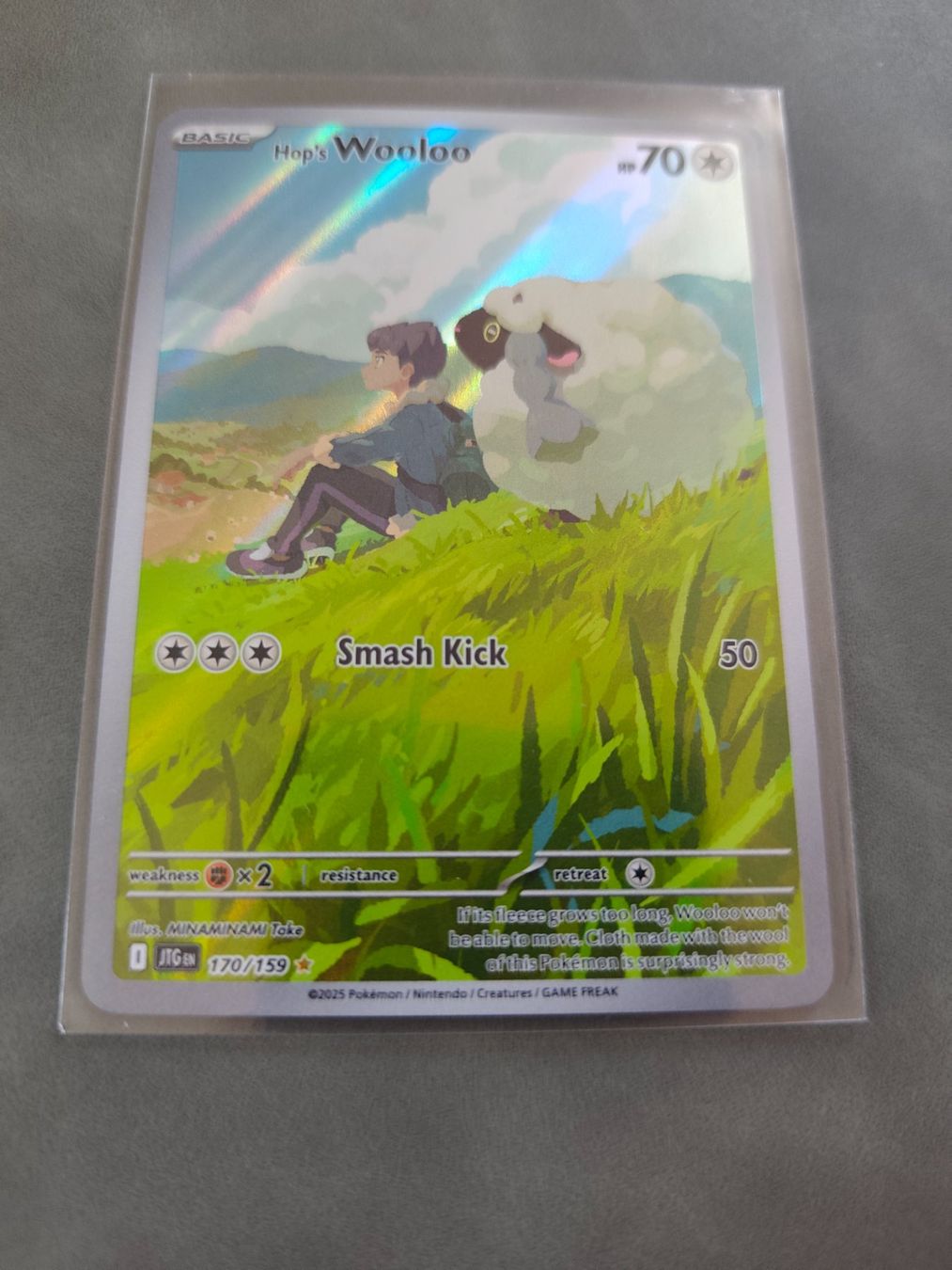 Pokémon Carte collezionabili: Hop's Wooloo 170/159 JTG ENG. – Usato da Bubikon venduto da el-ectronico 1