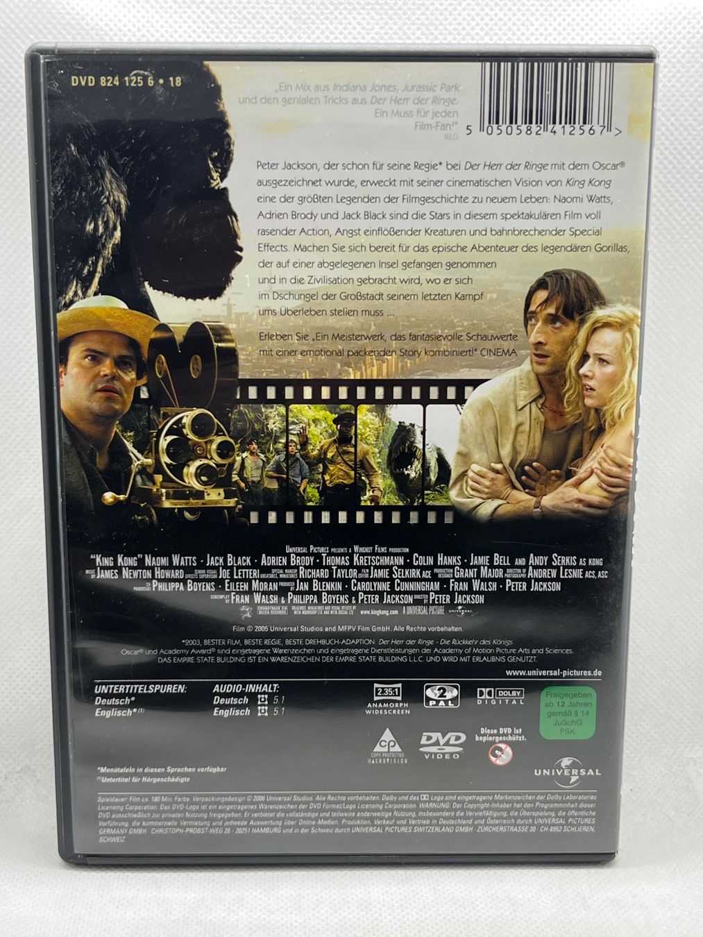 Tutti i DVDs: DVD King Kong Peter Jackson – Usato da Hinterkappelen venduto da Kim1992 1