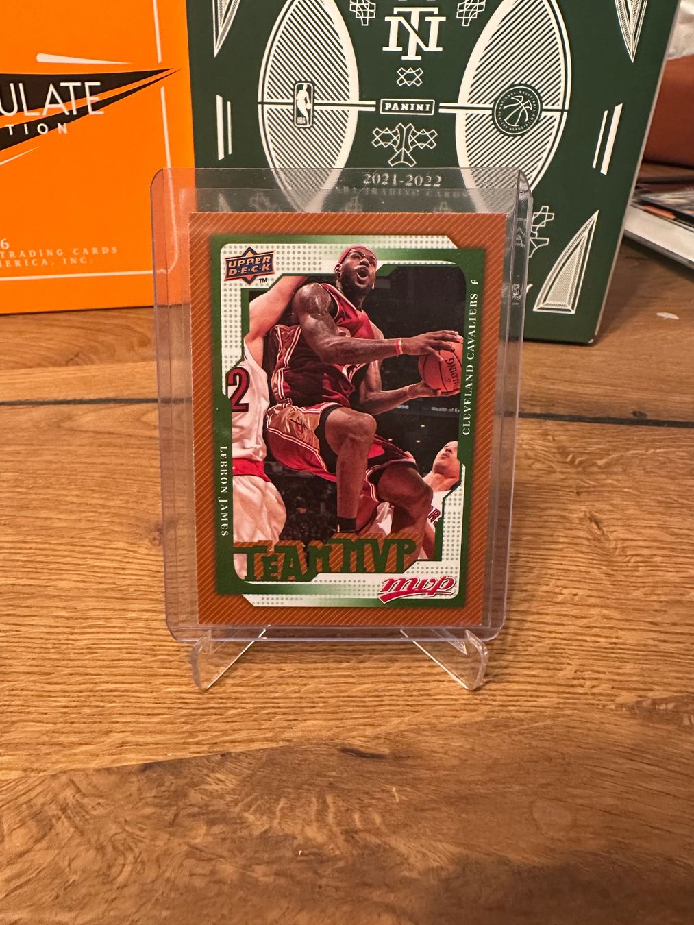 Nba Cartes à collectionner: LeBron James Upper Deck TEAM MVP – D'occasion à Vullierens par Gaara04