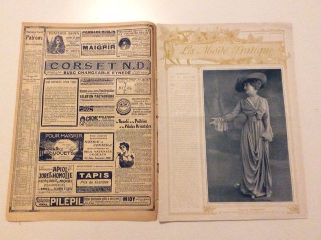Riviste & Magazine: Journal sur la Mode 1909 – Usato da Genève venduto da edelweiss1900