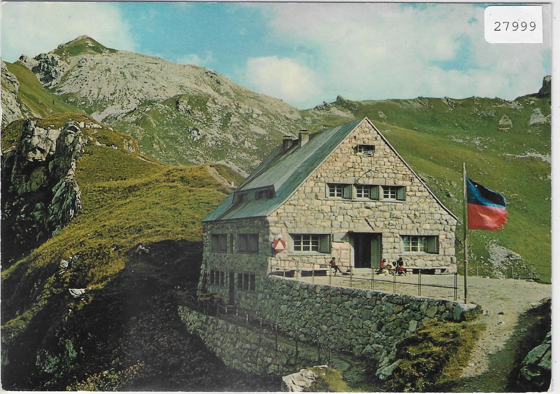 Cartoline postali: Pfälzerhütte, Bettlerjoch FL – Usato da Ettingen venduto da Kartenplanet