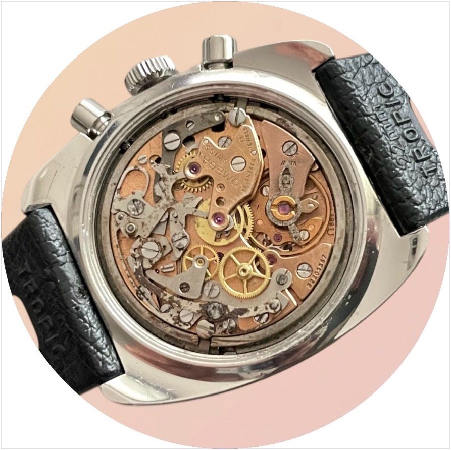 Omega Orologi: Omega Swiss Vintage Chronograph – Usato da lyss venduto da Uhrenparadies 1