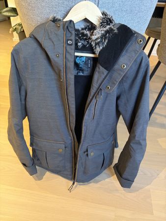 Rip Curl Skijacke Gum Series grau Grösse S neuwertig