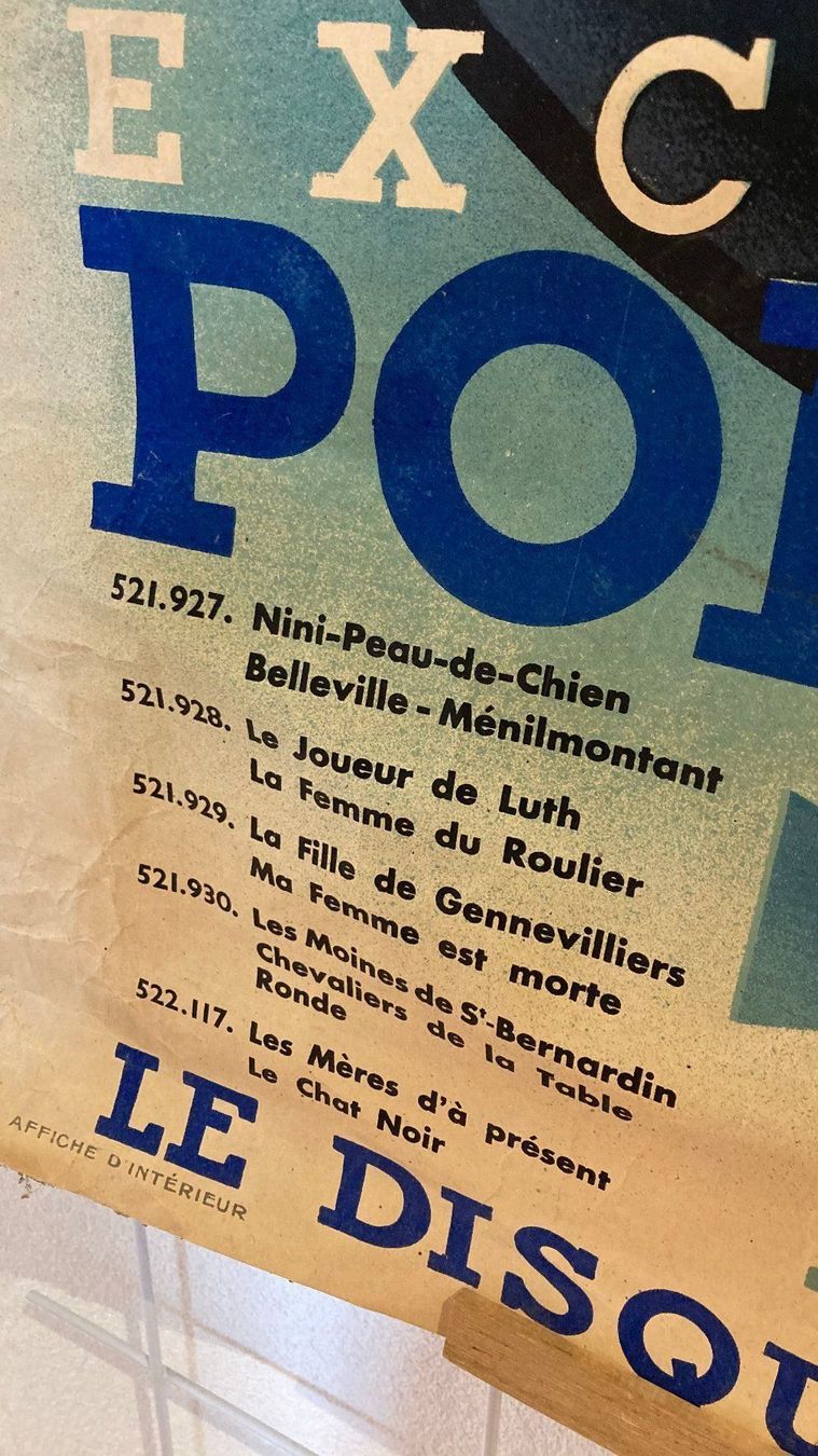 Foto & Immagini: Ancienne affiche Plakat POLYDOR – Usato da St-Cierges venduto da LeRegain 5