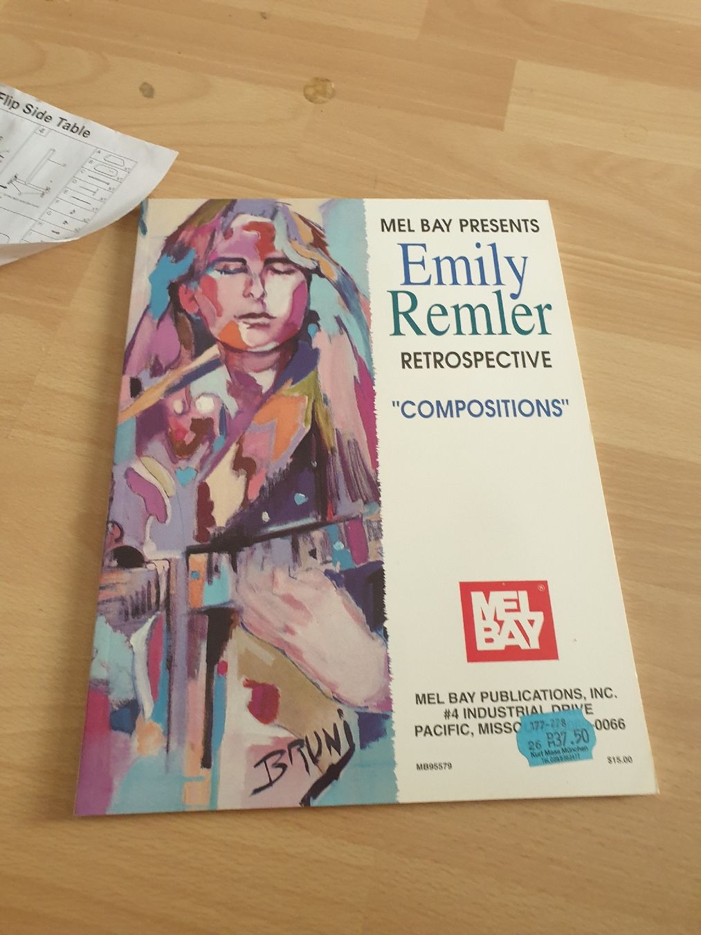 Libri: Notenbuch Emily Remler Retrospective "Compositions" Mel Bay – Usato da Basel venduto da tho_7xlw