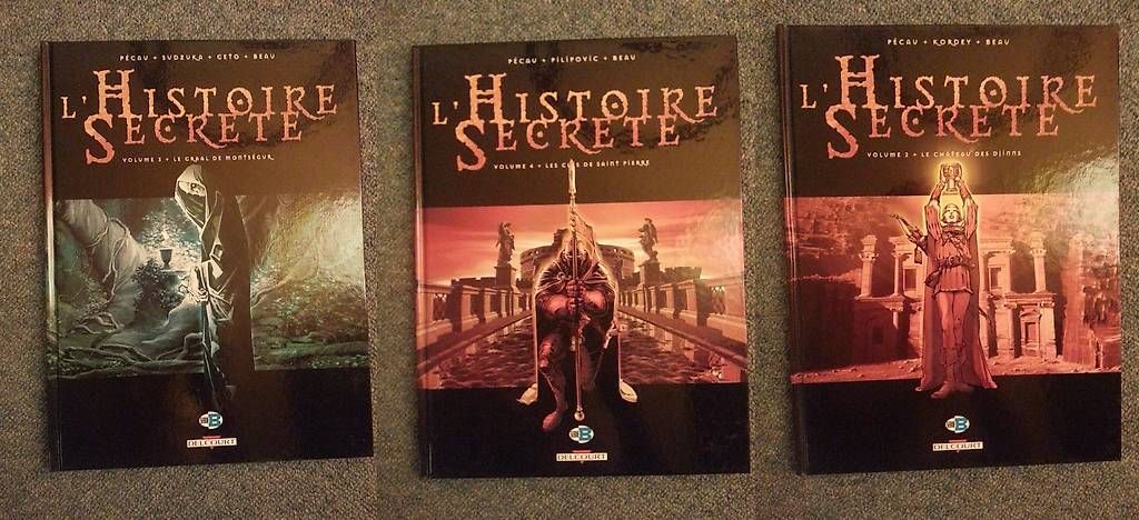 Fumetti: BD Histoire Secrète - Tome 2 3 et 4 – Usato da Châtel-St-Denis venduto da max_fri