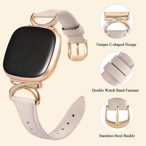 Fitbit Smartwatch: Armband bracelet Luxar für Fitbit Versa 3/4 Sense 2 – Neu und originalverpackt aus Lausanne von WATCH-WORLD 6