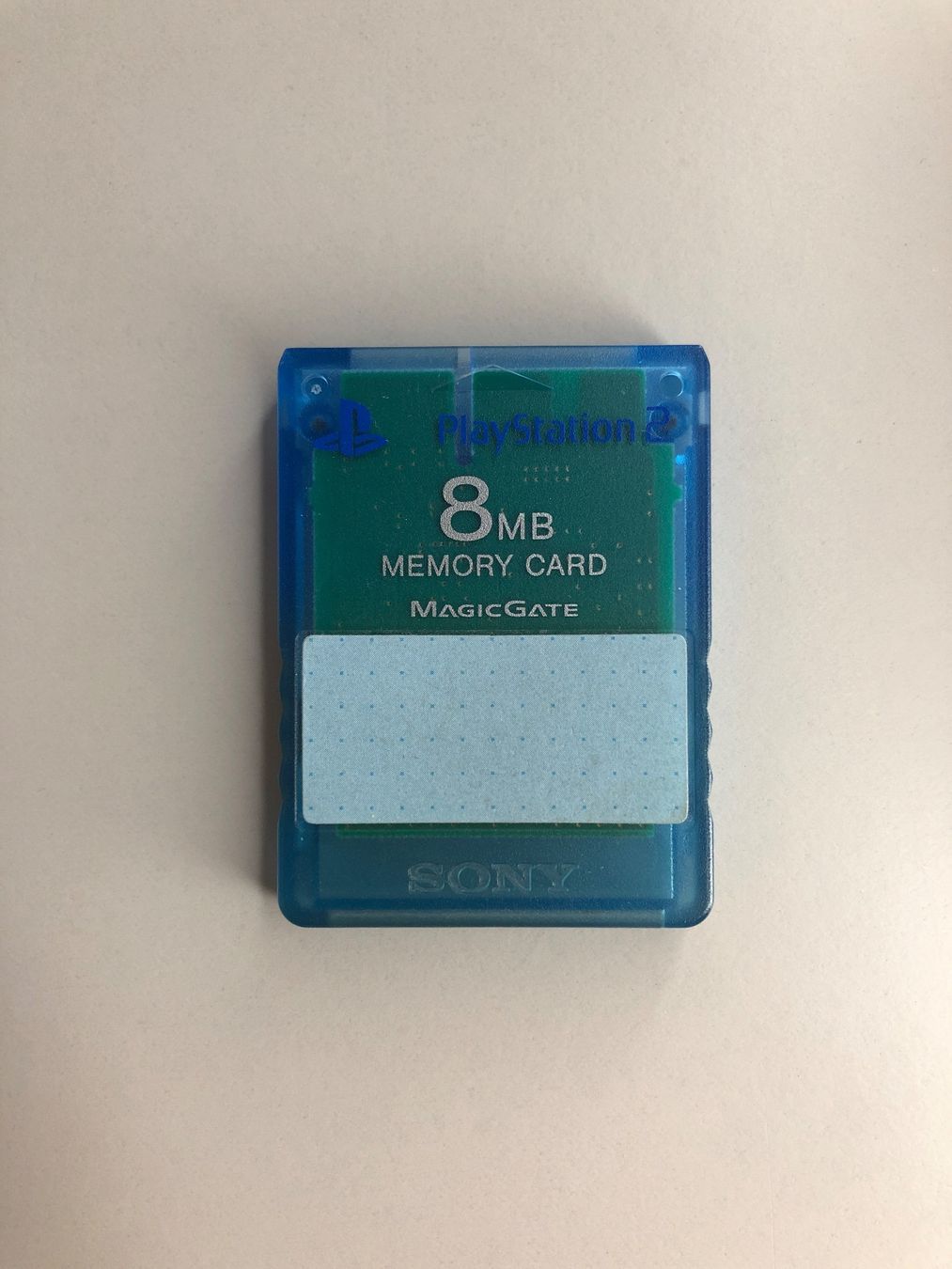 Sony Memory unit & Memory card: PS2 Memory Card blau – Usato da St.gallen venduto da taduz