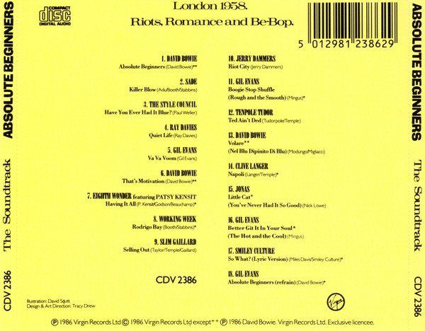 CD: CD O.S.T. - Absolute beginners (1986) ** David Bowie – Usato da Möriken AG venduto da mineralia 1
