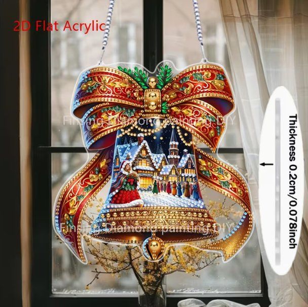 Kit bricolage: Diamond Painting Aufhänger Weihnachtskugel – Nuovo e nell'imballaggio originale da Obergösgen venduto da Diamond-Painting 1