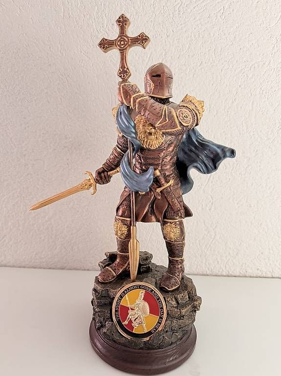 Skulpturen & Statuen: Sculpture en bronze Chevaliers de Dieu – Gebraucht aus Massongex von foc_nkx9 3