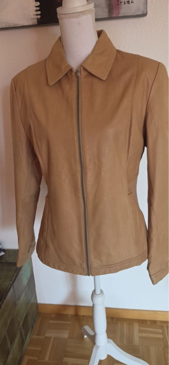 Giacche: Ledersakko Mauritius Grösse 40 Echt Leder Camel – Usato da St. Gallen venduto da mania03 2