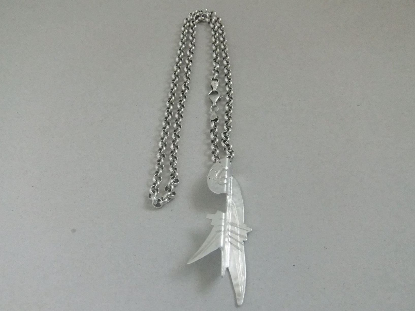 Catenine: Baselstab Basel Kette - 925 Silber – Usato da Esslingen venduto da eintagammeer 1