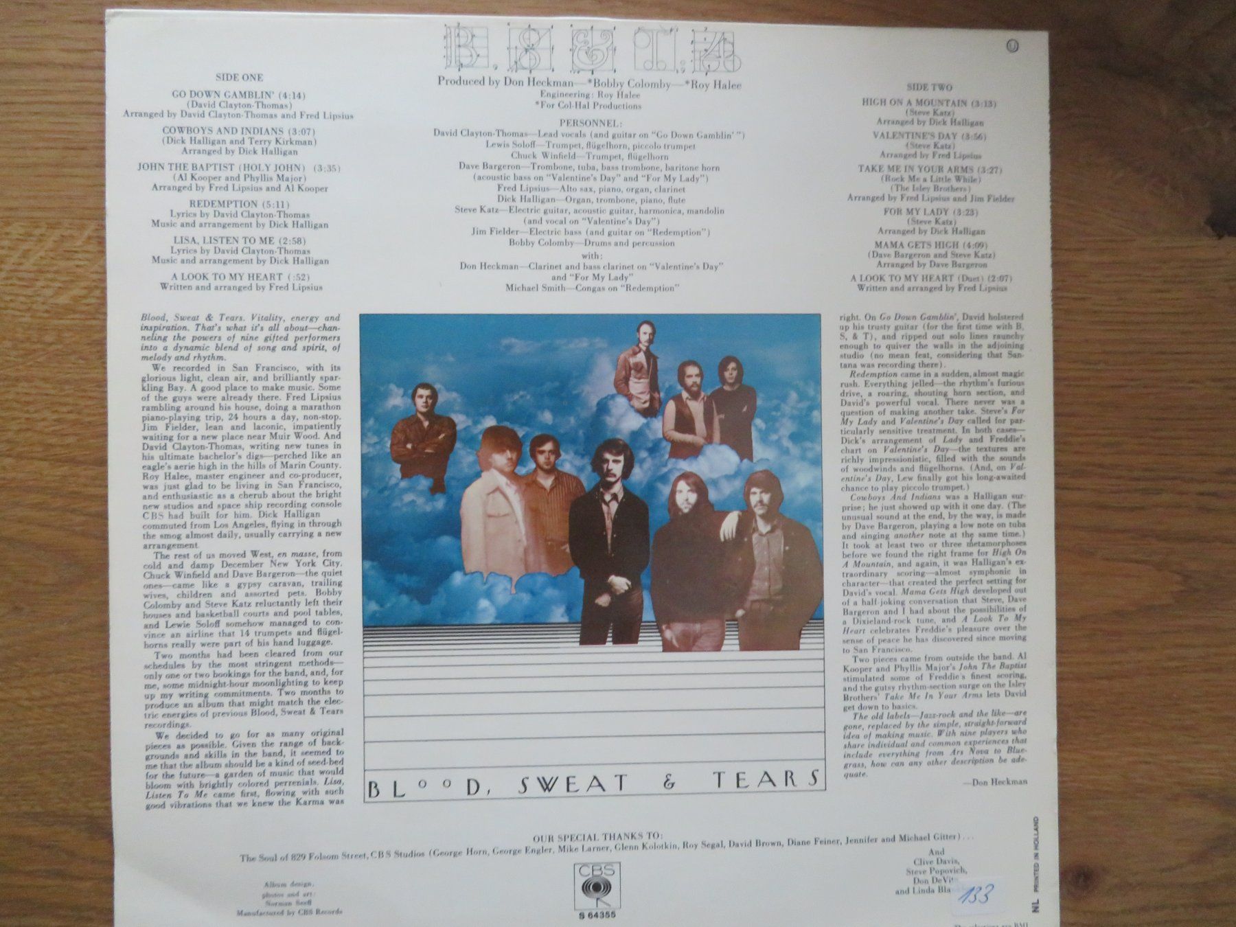 Vinyles: BLOOAD SWEAT U TEARS  B S U T 4 – Neuf (Voir description) à Zürich par max_cp5f 1