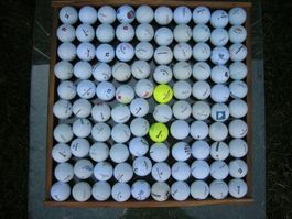 100 Stk. Golfbälle Golf Ball Übungsbälle diverse Marken